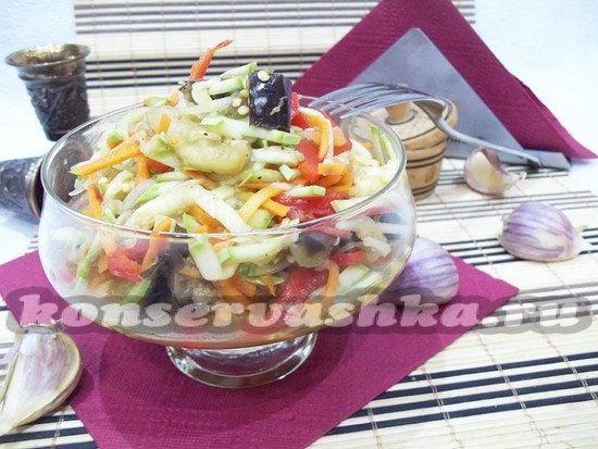 Маринованные овощи по-корейски