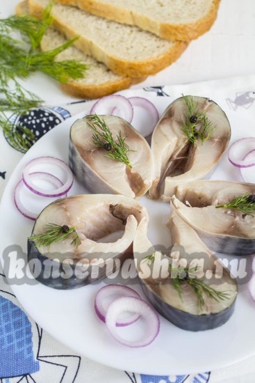рецепт пряного посола скумбрии