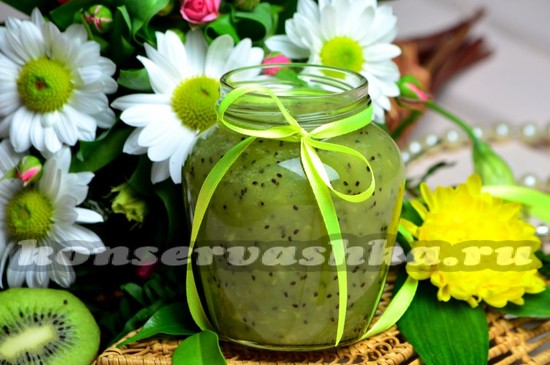 рецепт джема из киви