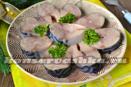 Скумбрия маринованная в домашних условиях