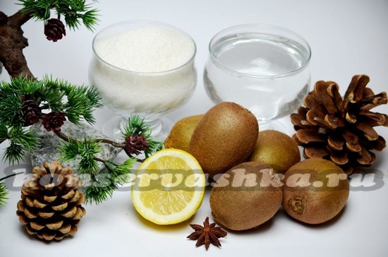 ингредиенты для киви