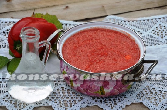 добавляем уксус