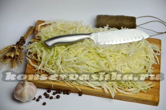 шинкуем капусту