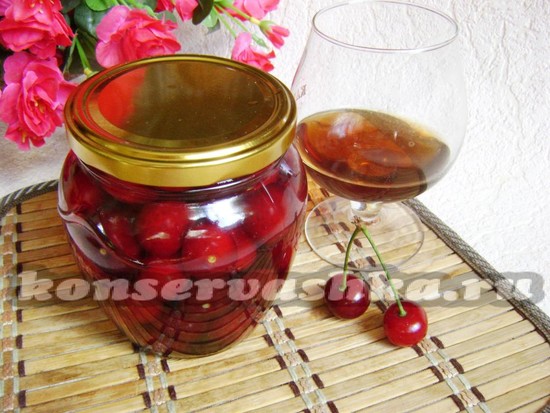Пьяная вишня на зиму
