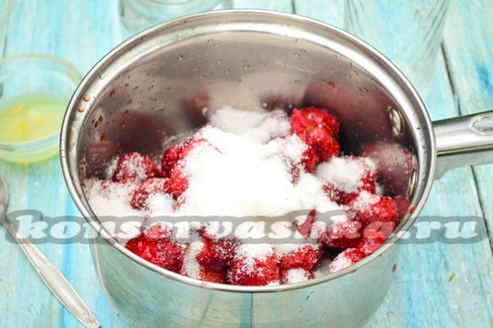 Засыпать сахаром