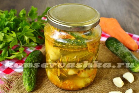 Огурцы по-корейски самый вкусный рецепт на зиму