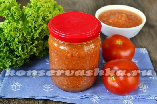рецепт домашней аджики