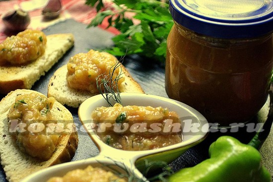 Икра из болгарского перца на зиму: рецепт с фото