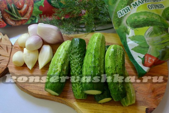 лук и чеснок очистить