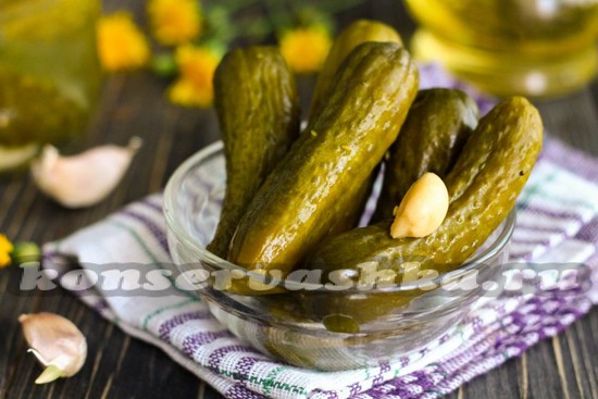 Маринованные огурцы с лимонной кислотой: рецепт на зиму