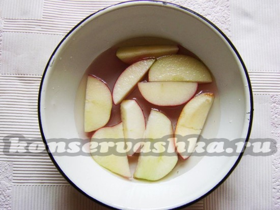 яблоки отварить