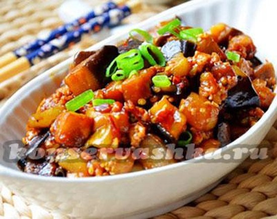 Баклажаны по-корейски, самый вкусный рецепт