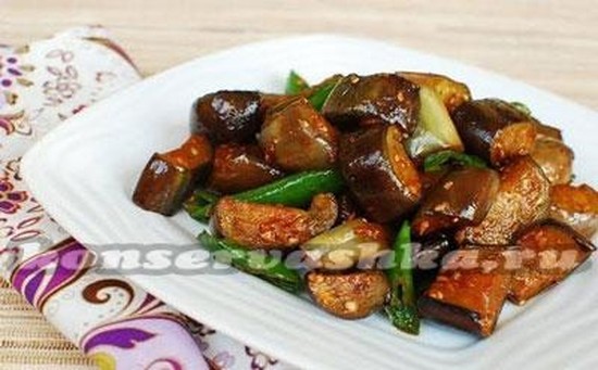 Баклажаны по-корейски, самый вкусный
