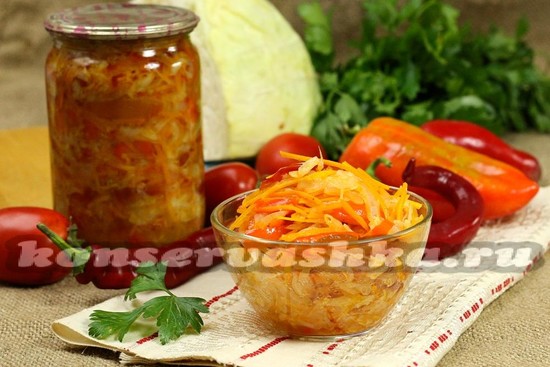 салат из капусты