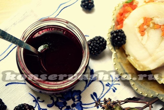 Ежевичный соус к мясу на зиму: рецепт с фото