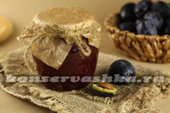 Джем из сливы на зиму: рецепт