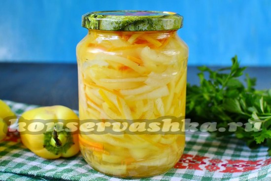 Маринованный болгарский перец быстрого приготовления