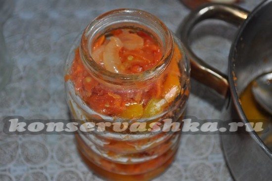 раскладываем салат