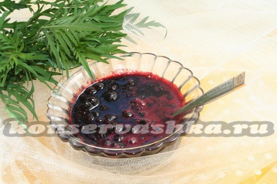 Варенье из черники на зиму, простой рецепт