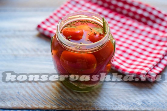 Залить маринад