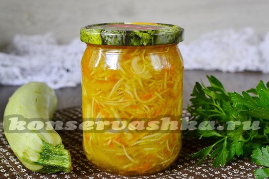 Кабачки по-корейски самый вкусный рецепт на зиму