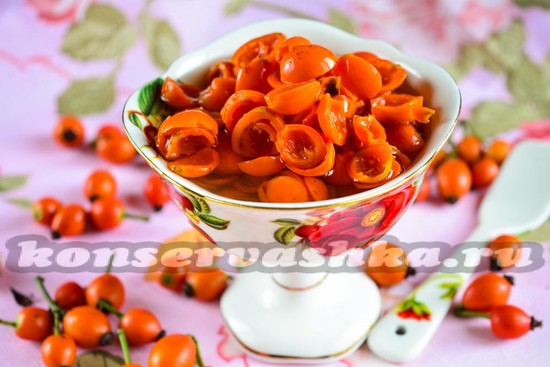 Рецепт варенья из шиповник