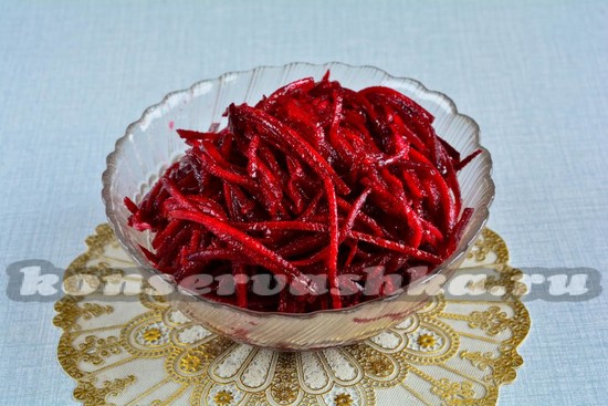 Дадим свекле промариноваться