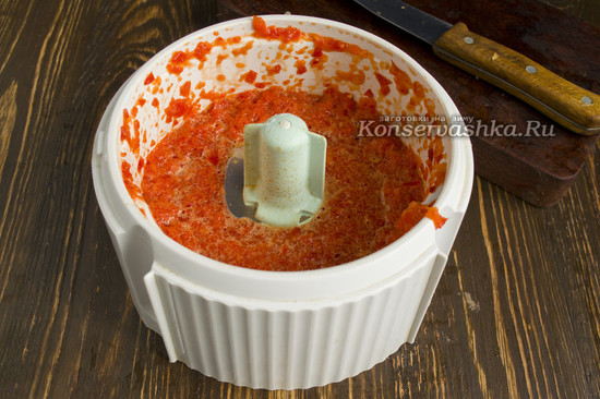 Измельчить блендером