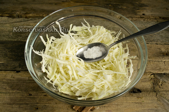 Шинкуем капусту
