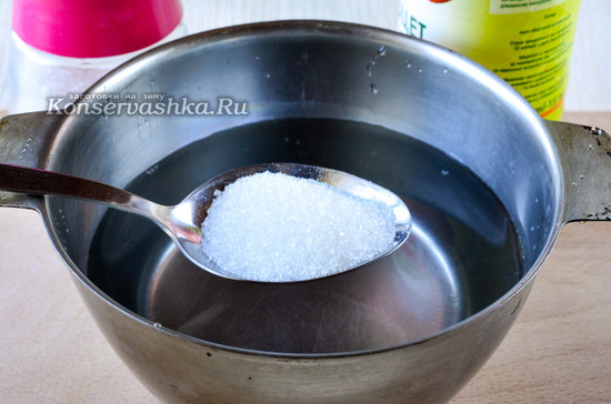 Сварить сироп