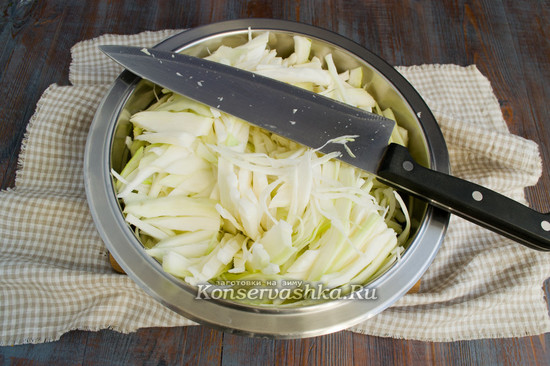Шинкуем капусту