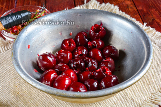Удалить косточки