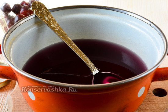 Слить и закипятить