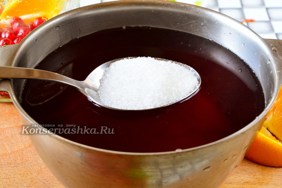 Всыпать сахар